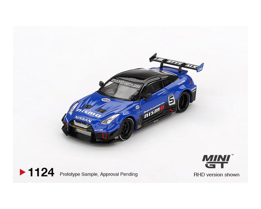 (Preorder) Mini GT 1:64 LB-Silhouette WORKS GT NISSAN 35GT-RR Ver.2 – Blue- Mijo Exclusives