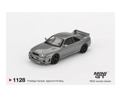 Mini GT 1:64 NISSAN Skyline GT-R Dark Metal Gray (NISMO BCNR33 CRS Version)