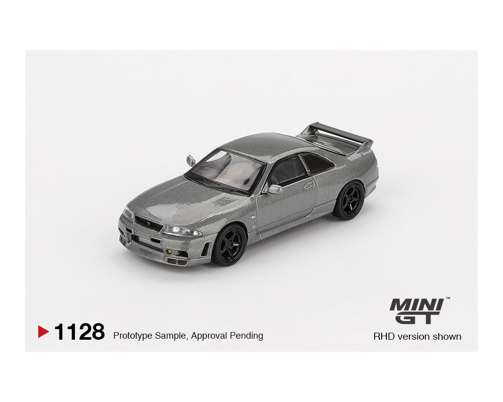 Mini GT 1:64 NISSAN Skyline GT-R Dark Metal Gray (NISMO BCNR33 CRS Version)
