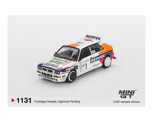 Mini GT 1:64 Lancia Delta HF Integrale Evoluzione #1 1993 Rallye Monte-Carlo