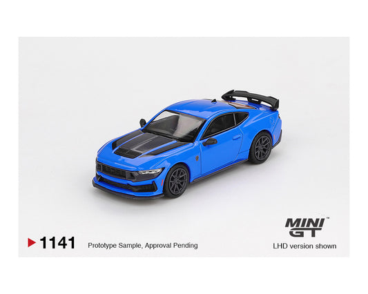 Mini GT 1:64 Ford Mustang Dark Horse 2024 – Grabber Blue