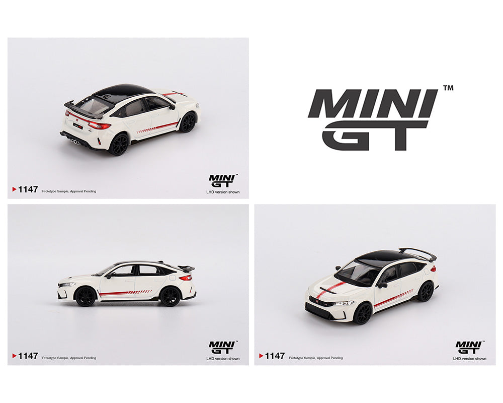 Mini GT 1:64 Honda Civic Type-R Ultimate Edition – White – DiecastTalk