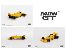 Load image into Gallery viewer, Mini GT 1:64 Lotus 99T #11 Satoru Nakajima 1987 Monaco Grand Prix- Yellow