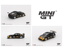 Load image into Gallery viewer, Mini GT 1:64 Toyota GR86 LB★Nation – Black / Gold