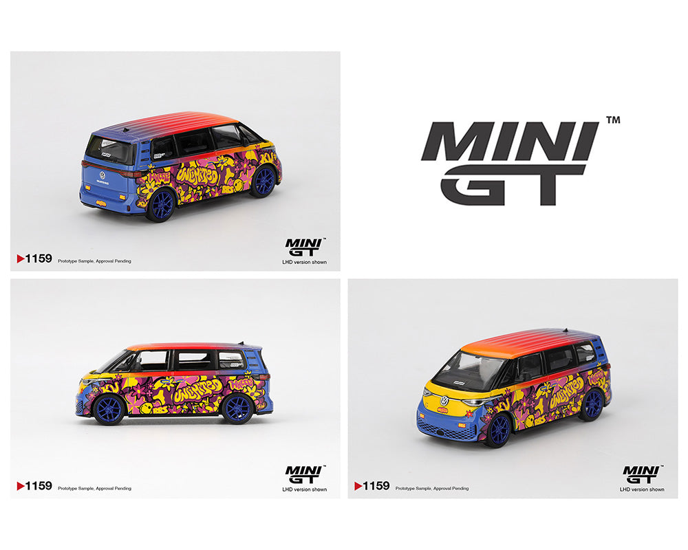 Mini GT 1:64 Volkswagen ID. Buzz KW/BBS – Orange