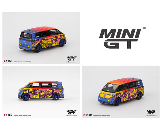 Mini GT 1:64 Volkswagen ID. Buzz KW/BBS – Orange