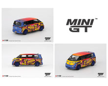 Load image into Gallery viewer, Mini GT 1:64 Volkswagen ID. Buzz KW/BBS – Orange
