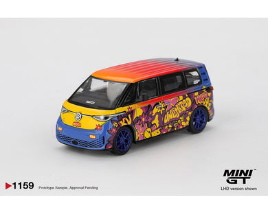 Mini GT 1:64 Volkswagen ID. Buzz KW/BBS – Orange