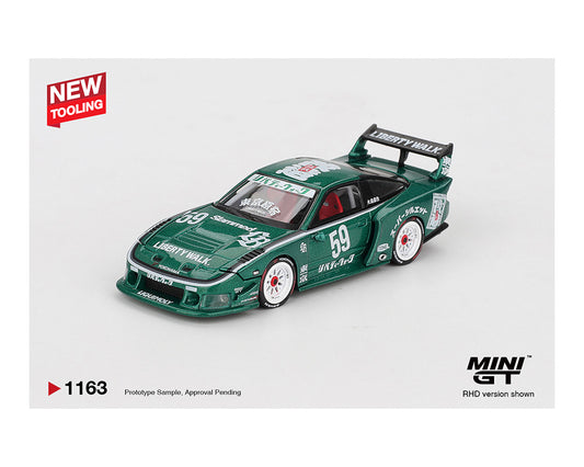 Mini GT 1:64 Nissan LB-Super Silhouette 180SX 2026 TAS – Green – NEW TOOLING!