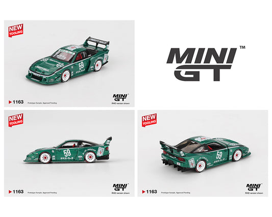 Mini GT 1:64 Nissan LB-Super Silhouette 180SX 2026 TAS – Green – NEW TOOLING!