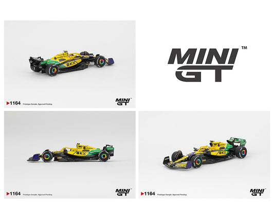 Mini GT 1:64 McLaren MCL38 #4 Lando Norris 2024 F1 2024 Monaco GP