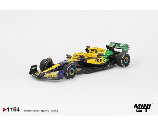 Mini GT 1:64 McLaren MCL38 #4 Lando Norris 2024 F1 2024 Monaco GP