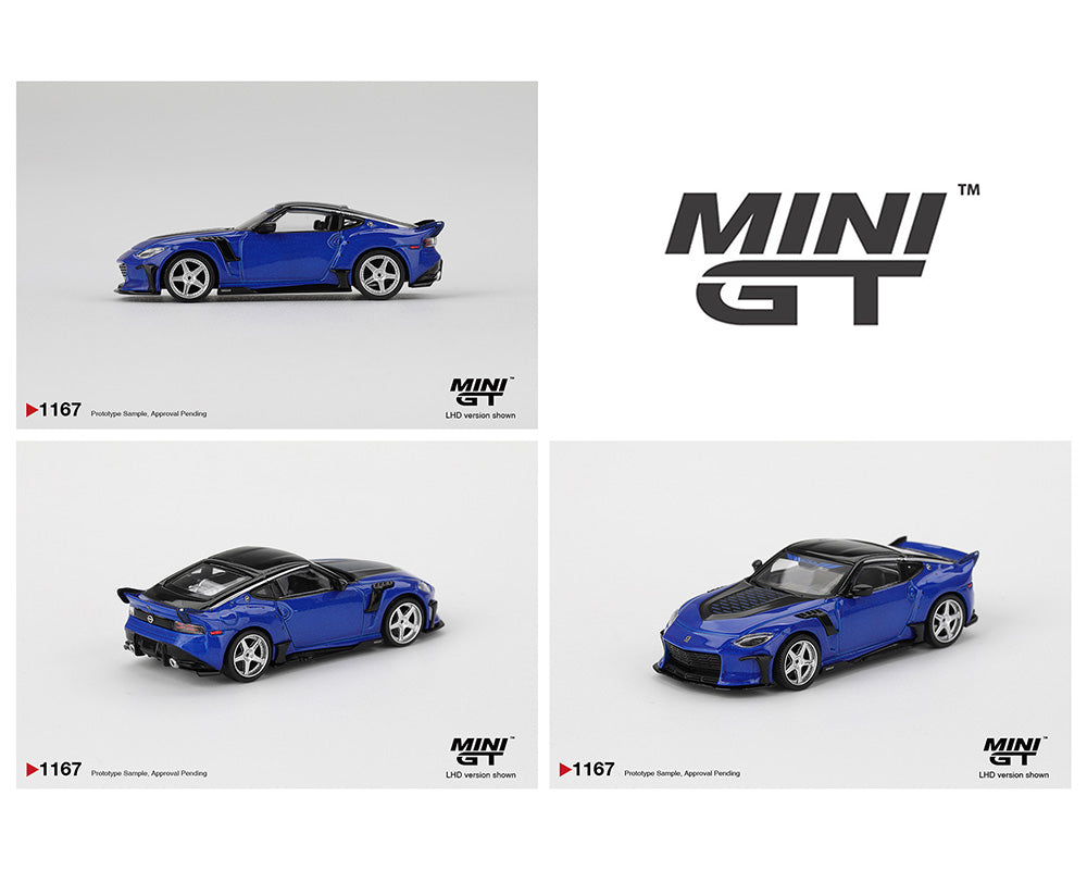 mini gt まとめ売り Mini GT 1:64 Nissan Z VeilSide FFZ400 – Seiran Blue – DiecastTalk