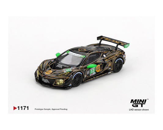 Mini GT 1:64 Chevrolet Corvette Z06 GT3.R #13 AWA 2025 IMSA Daytona 24 Hrs