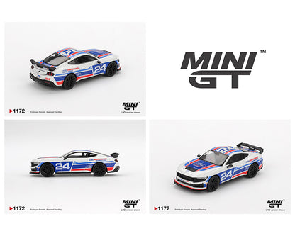 Mini GT 1:64 Ford Mustang Dark Horse #24 Ford Performance Racing School