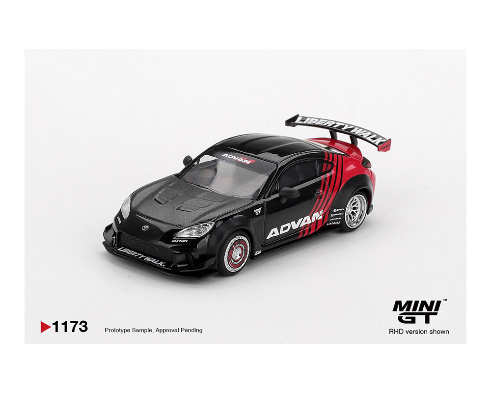 Mini GT 1:64 Toyota GR86 LB★Nation Advan