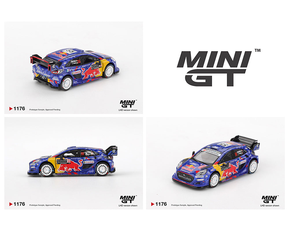 Mini GT 1:64 Ford Puma Rally1 #55 M-Sport Ford WRT 2025 Rally