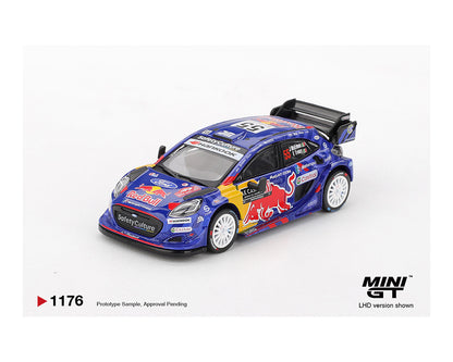 Mini GT 1:64 Ford Puma Rally1 #55 M-Sport Ford WRT 2025 Rally Monte-Carlo