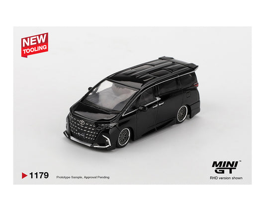 Mini GT 1:64 Toyota Alphard 40 KUHL – Black – NEW TOOLING!