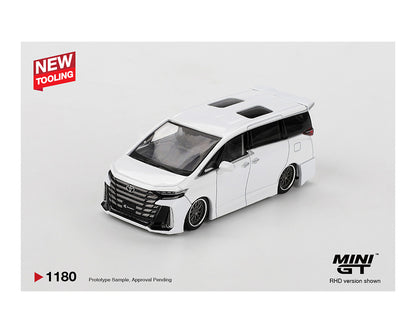 Mini GT 1:64 Toyota Veilfire 40 KUHL – White – NEW TOOLING!