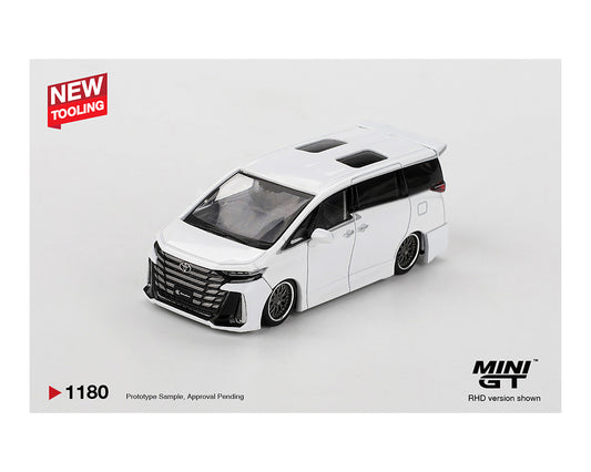 Mini GT 1:64 Toyota Veilfire 40 KUHL – White – NEW TOOLING!