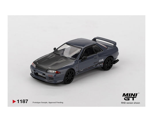 Mini GT 1:64 Nissan Skyline GT-R Top Secret VR32 – Stealth Grey