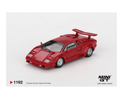 Mini GT 1:64 Lamborghini Countach 25th Anniversary – Red