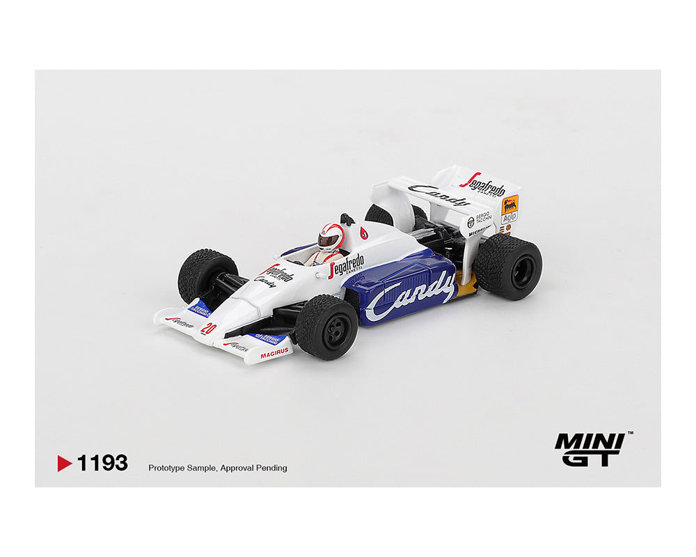 Mini GT 1:64 Toleman TG184 #20 Johnny Cecotto 1984 Monaco Grand Prix