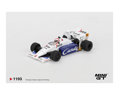 Mini GT 1:64 Toleman TG184 #20 Johnny Cecotto 1984 Monaco Grand Prix