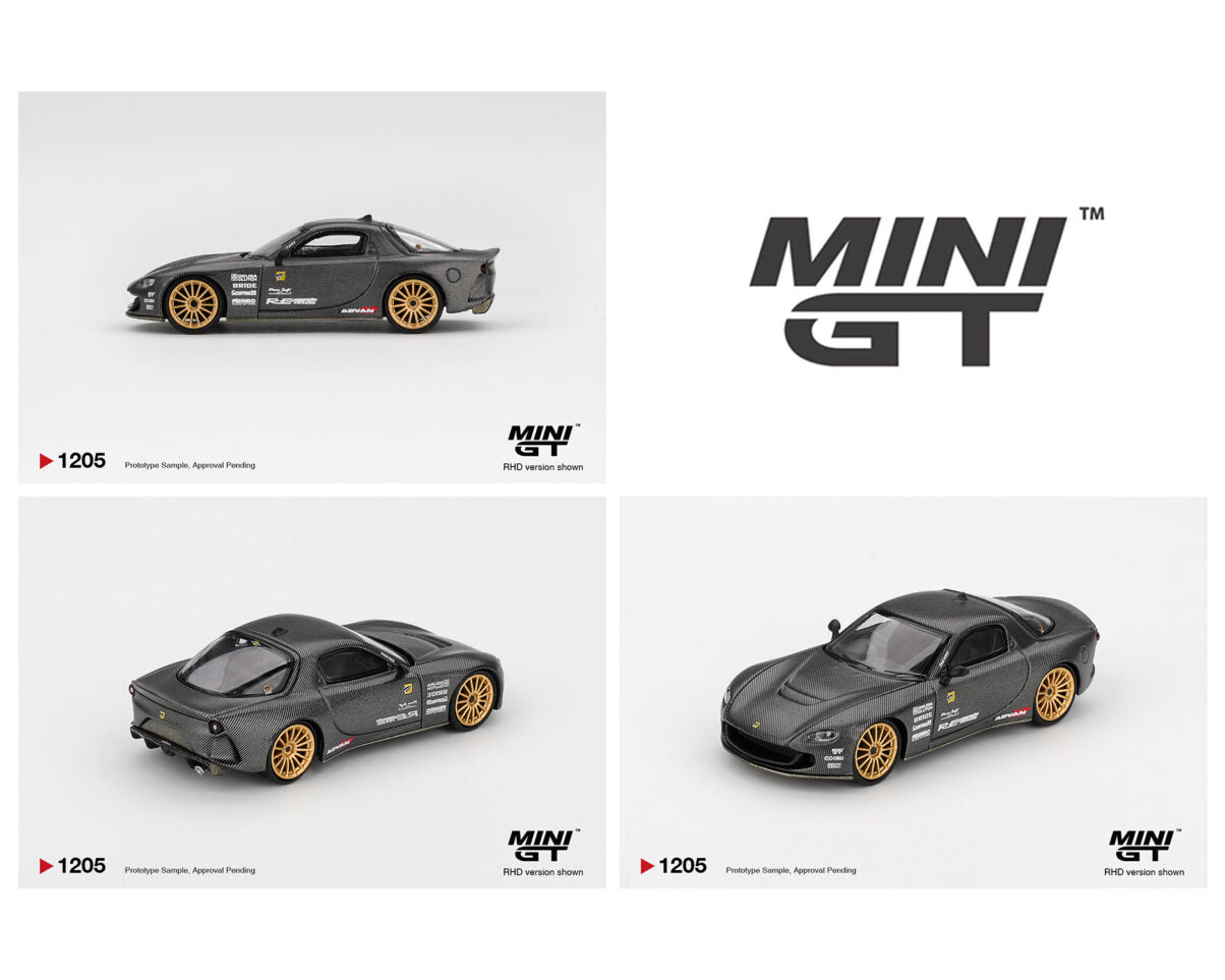 Mini GT 1:64 Mazda RX-7 RE-Amemiya Matsukiyo KOKU 3 Rotor NA-7 TAS