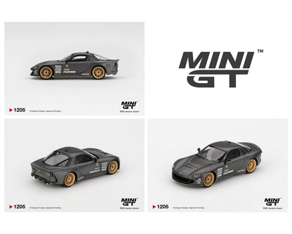 Mini GT 1:64 Mazda RX-7 RE-Amemiya Matsukiyo KOKU 3 Rotor NA-7 TAS 2025 Best Tuned Car Award – Carbon