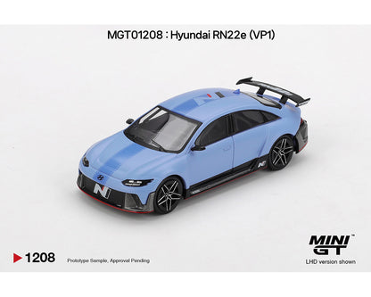 Mini GT 1:64 Hyundai RN22e (VP1) – Light Blue – Korea Exclusive