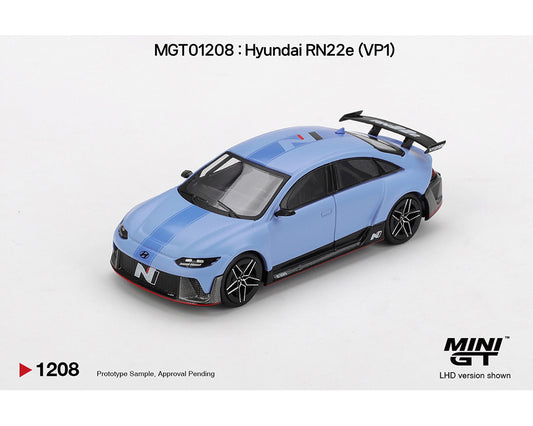 Mini GT 1:64 Hyundai RN22e (VP1) – Light Blue – Korea Exclusive