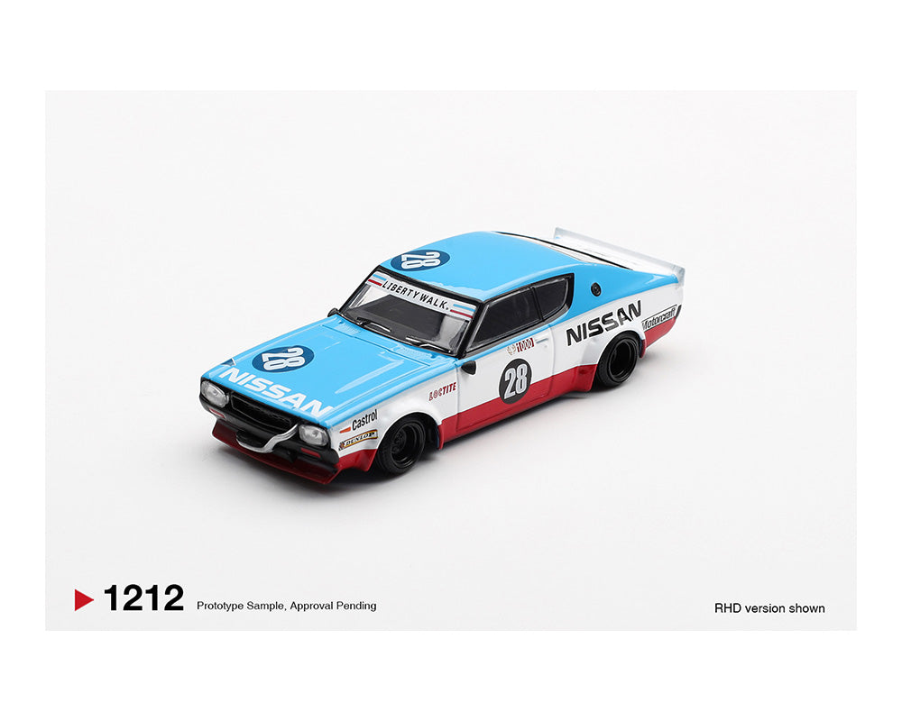 MINI GT 1/64 日産 スカイライン ケンメリ LBWK HEC限定 Mini GT 1:64 Nissan Skyline Kenmeri Liberty Walk Nissan Racing '75
