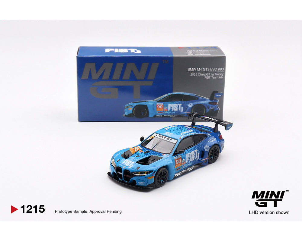 Mini GT 1:64 BMW M4 GT3 EVO #90 FIST Team AAI 2025 China GT LHD