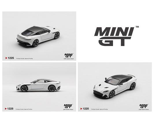 Mini GT 1:64 Aston Martin DBS Stratus – White