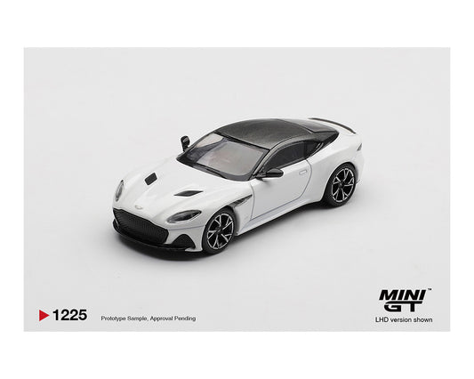 Mini GT 1:64 Aston Martin DBS Stratus – White