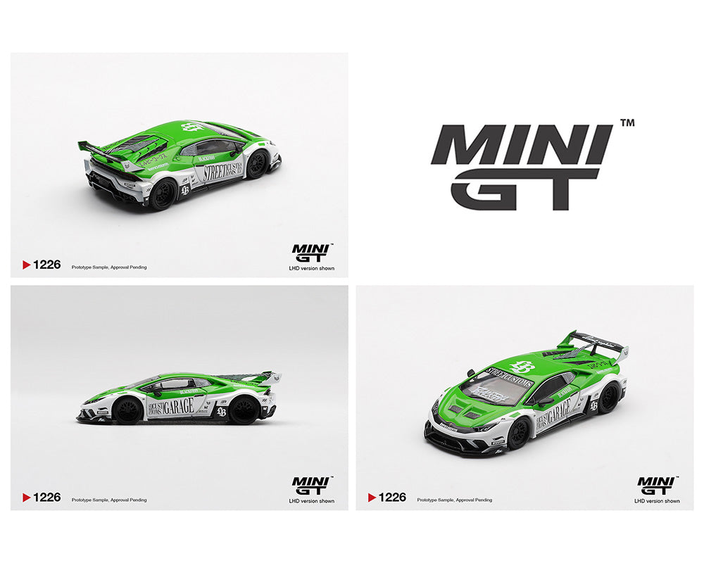 Mini GT 1:64 LB☆WORKS Lamborghini Huracán GT STREET CUSTOMS