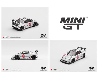 Mini GT 1:64 Mazda AZ-1 Liberty Walk LB40 LB-Hinomaru – White