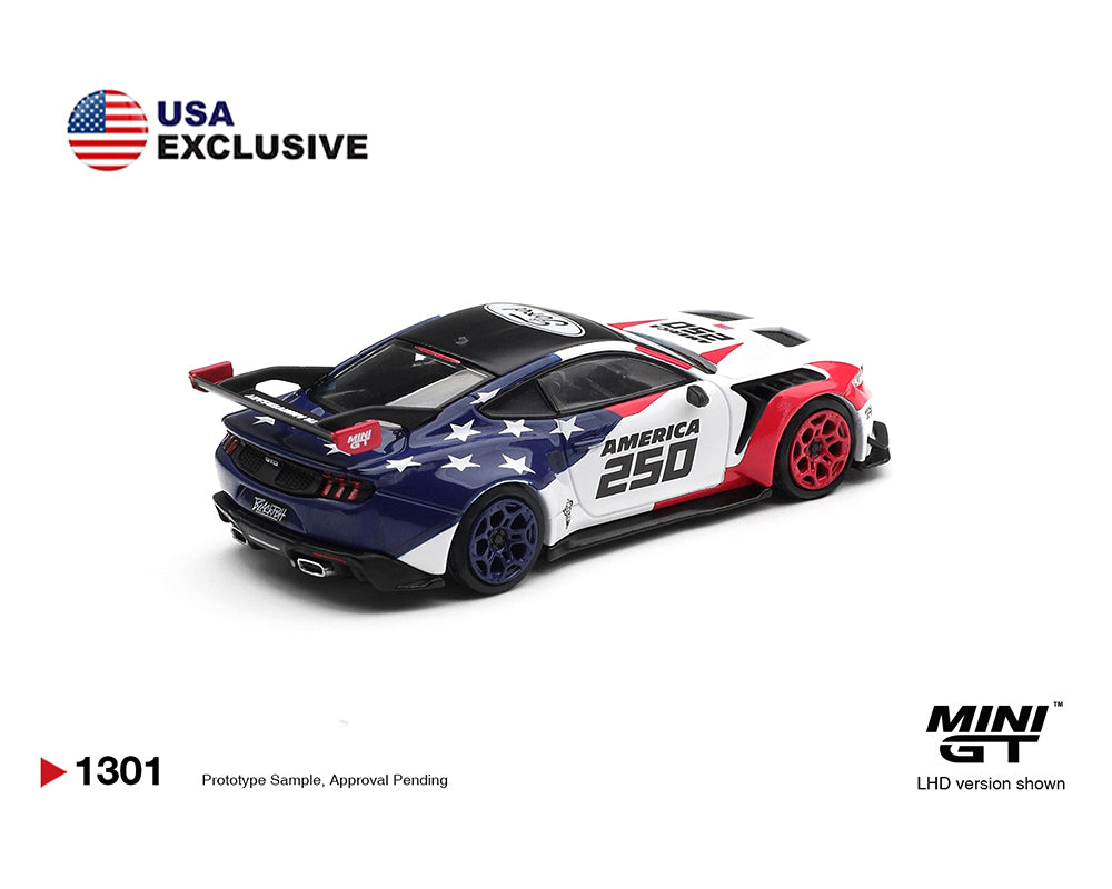 Mini GT 1:64 Ford Mustang GTD America 250 USA Exclusive LHD