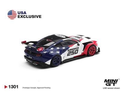 Mini GT 1:64 Ford Mustang GTD America 250 USA Exclusive LHD- Limited Edition – Mijo Exclusives.