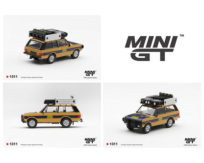 Mini GT 1:64 Range Rover 1981 Camel Trophy Sumatra N.Sudmann & F.Hofmann