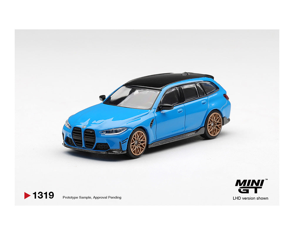 Mini GT 1:64 BMW M3 M Performance Touring Riviera Blue – Limited Edition