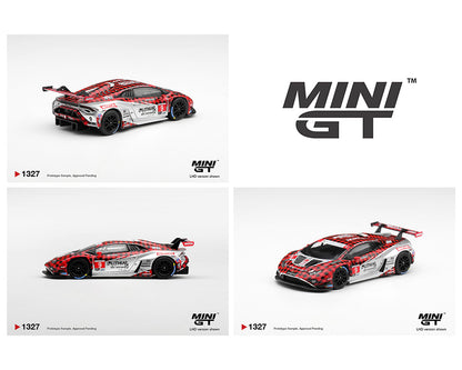 Mini GT 1:64 Lamborghini Huracan GT3 EVO2 #9 Pfaff Motorsports 2025 IMSA WeatherTech GTD Pro – Limited Edition