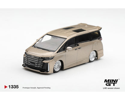 Mini GT 1:64 Toyota Vellfire 40 KUHL – Gold Metallic- Limited Edition