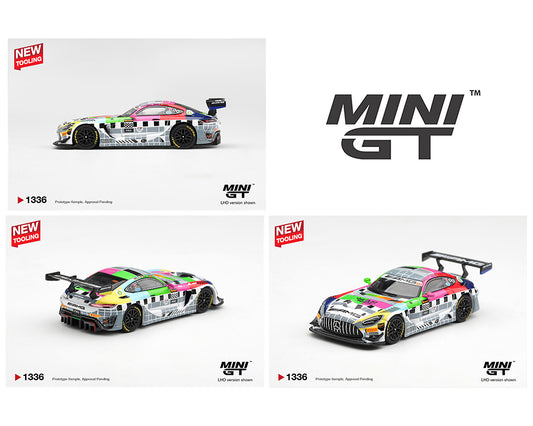 Mini GT 1:64 Mercedes-AMG GT3 #888 Mercedes-AMG Team GMR Meguiar´s Bathurst 12 Hour 2025 – Limited Edition