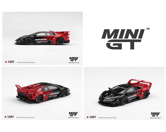 Mini GT 1:64 Lamborghini LB-Silhouette WORKS MURCIELAGO GT Evo Advan – Limited Edition