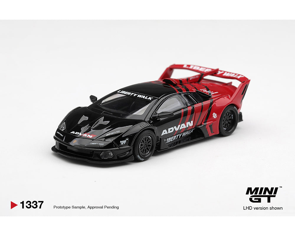 Mini GT 1:64 Lamborghini LB-Silhouette WORKS MURCIELAGO GT Evo Advan – Limited Edition