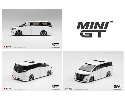 Mini GT 1:64 Toyota Alphard 40 KUHL – White – Limited Edition