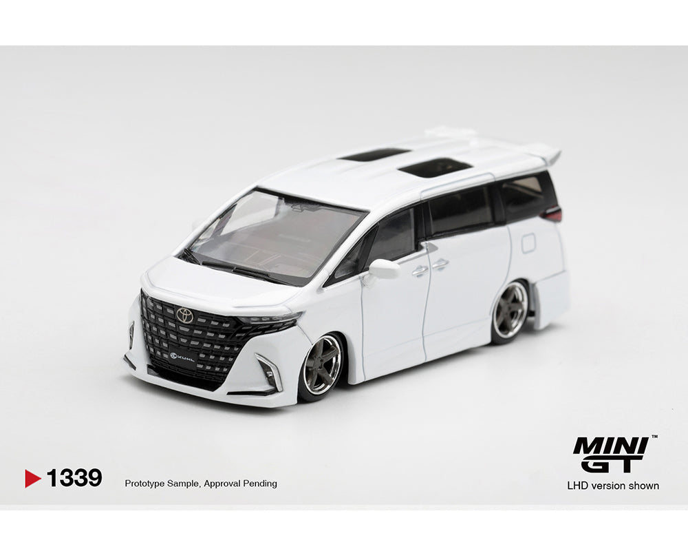 Mini GT 1:64 Toyota Alphard 40 KUHL – White – Limited Edition